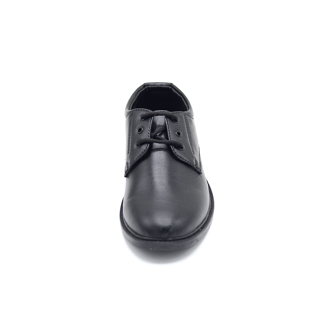 Classic Black Lace-Up Oxford Style Shoe (10 Years - 14 Years)