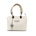 Ivory Luxe Textured Handbag