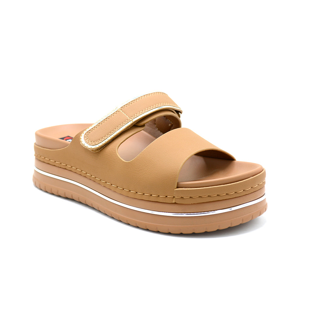 Strap Comfort Platform Slides
