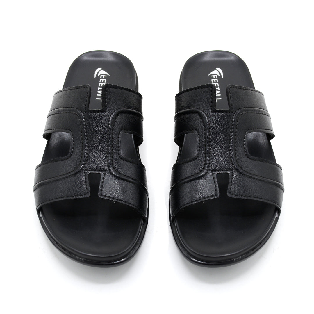 Men’s Designer H-Strap Slides