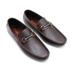 Brown Bit Loafers