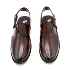 Premium Brown Peshawari for the Modern Gentleman.