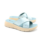 Cross Strap Comfort Slides