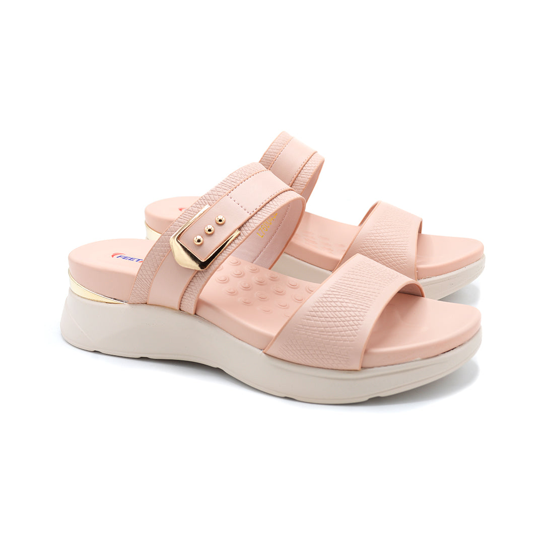 Cloud-Soft Pink Platform Slide
