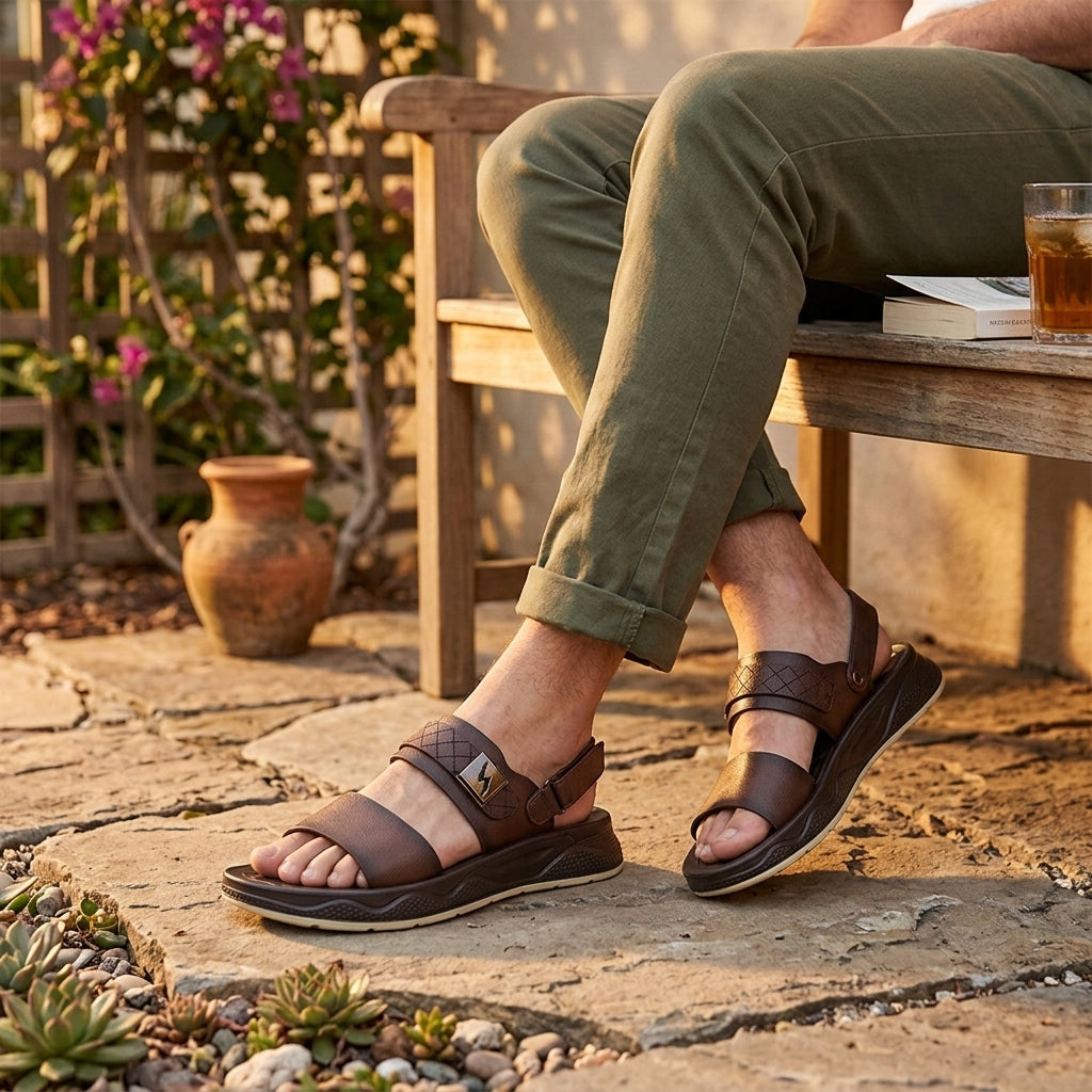 Back-Strap Lightweight Casual Open-Toe Sandals