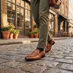 Classic Brown Leather Loafers