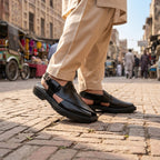 Classic Black Peshawari Sandal