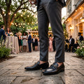 Smart & Sleek Black Loafers