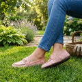 Chain Embellished Moccasins