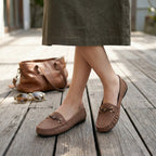 Textured Penny Loafers