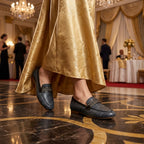 Classic Textured Loafers
