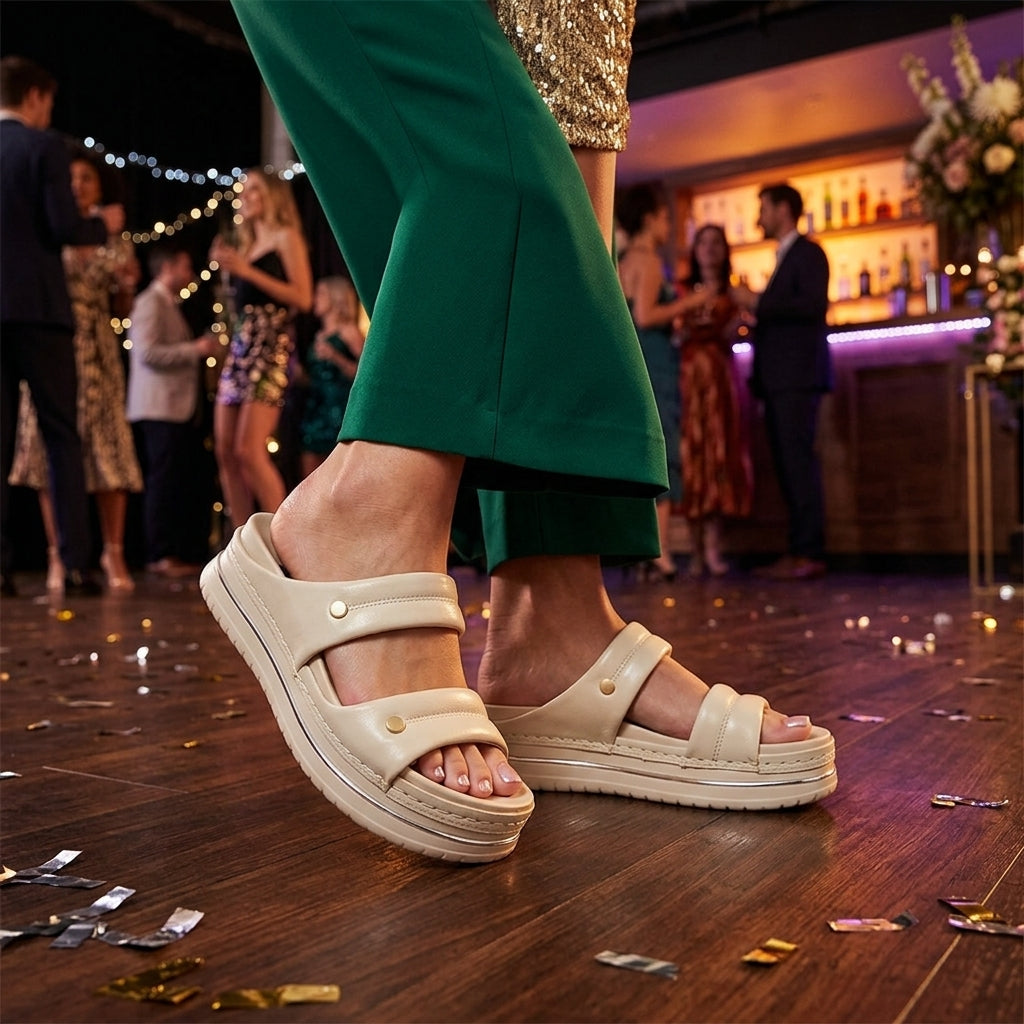 Strap Comfort Platform Slides