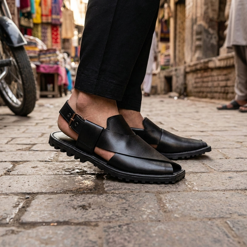 Men’s Black Peshawari