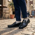 Black Classic Dress Loafers