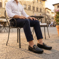 Black Designer Loafers
