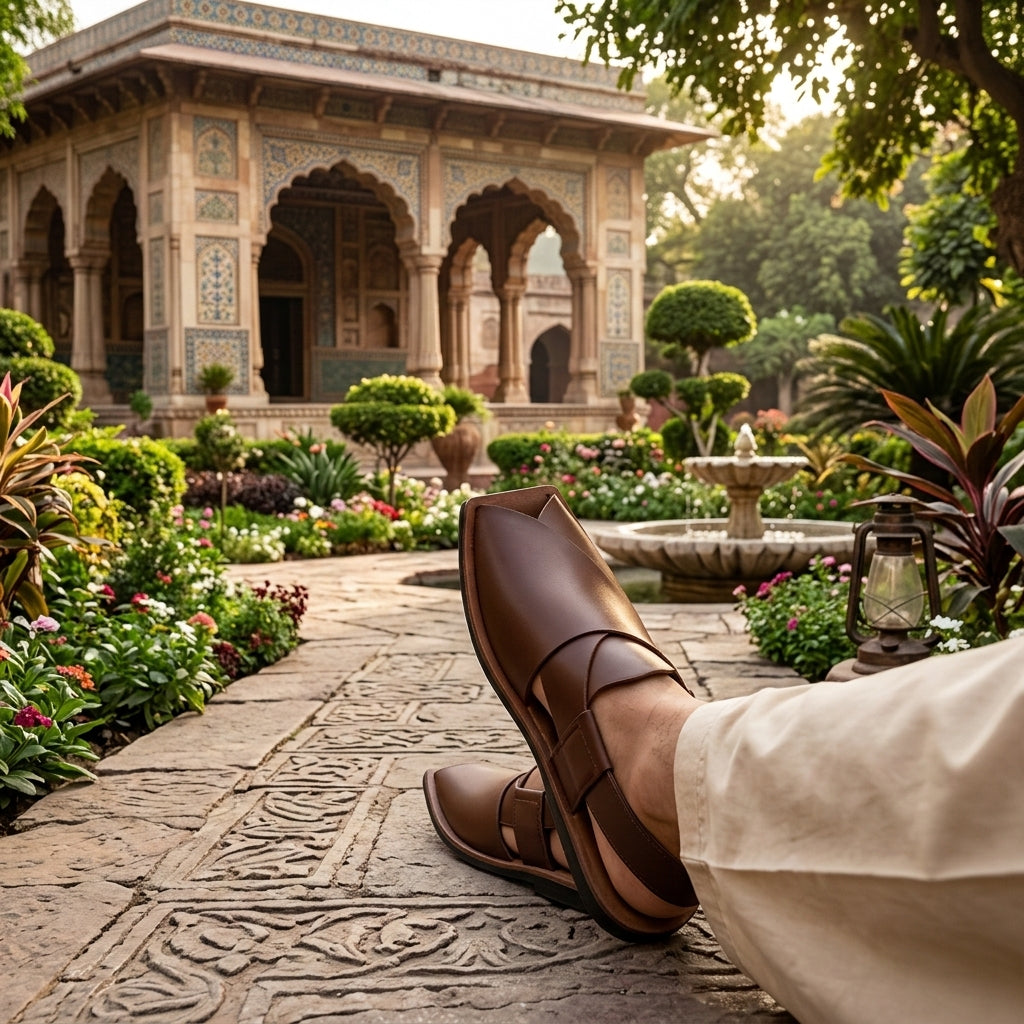 Classic Brown Peshawari Sandal