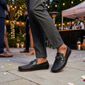 Black Designer Loafers