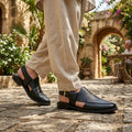 Kaptaan Chappal Black