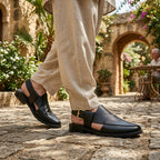 Kaptaan Chappal Black