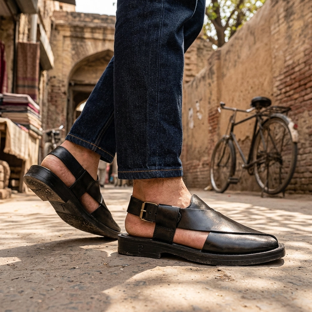 Men Sandal, Peshawari
