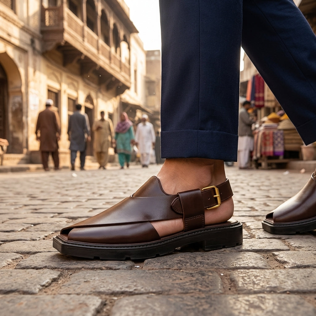 Men Sandal, Peshawari