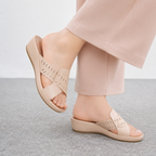 Elara Laser-Cut Comfort Wedge