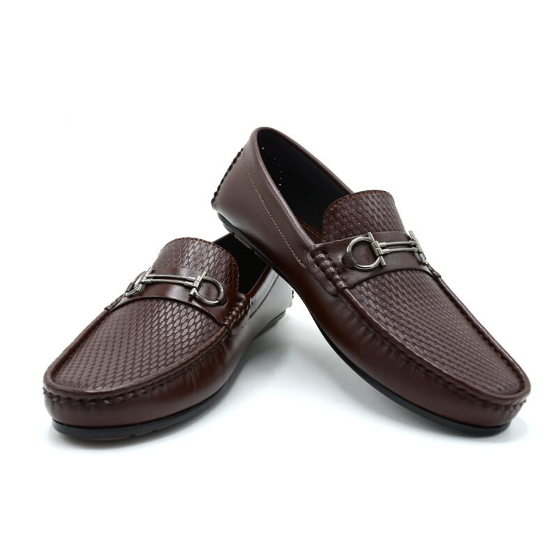 Feetall Classic Brown Driving Shoes