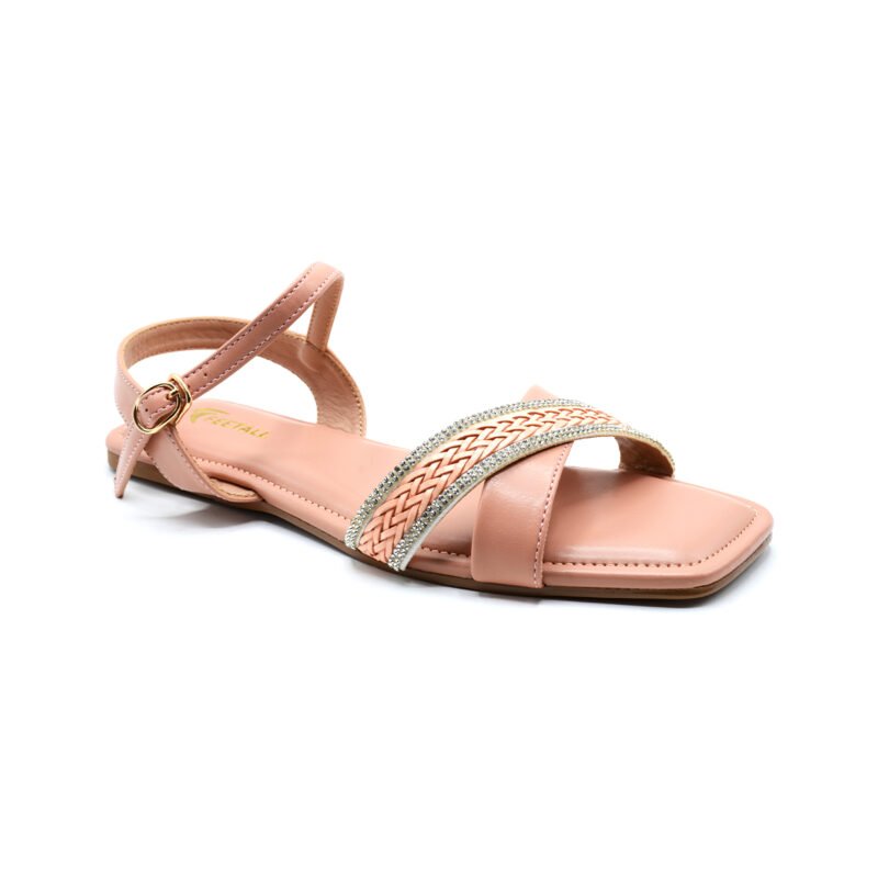 Rosé Luxe Straps Women Sandals