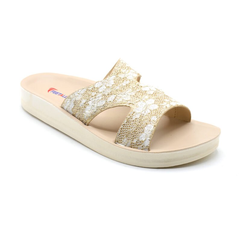 Luxe Bloom Comfort Slides