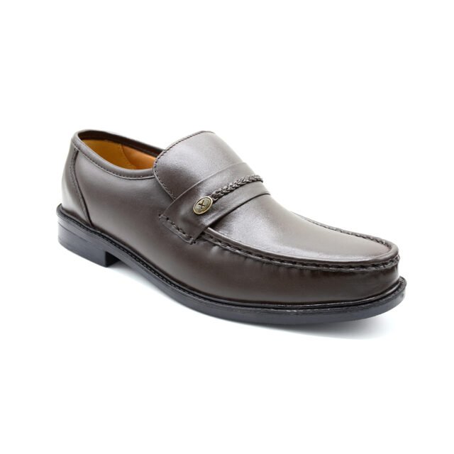 Premium Men’s Black Pure Leather